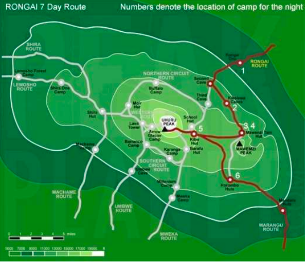 PeakPlanet Rongai Route